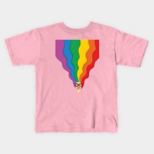 Lgbt pride love Kids T-Shirt